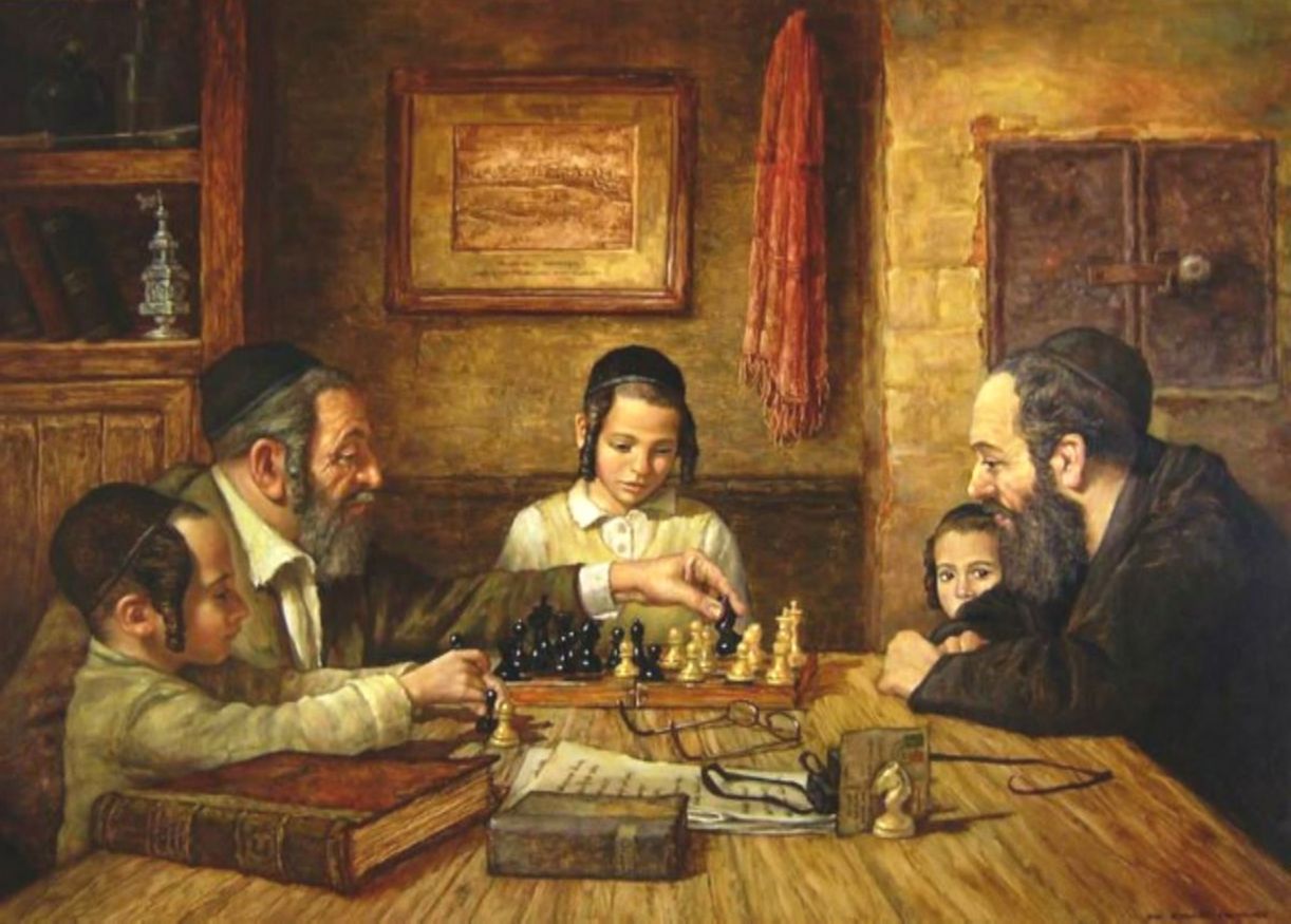 Еврей и чай. Ханука живопись еврейских художников. Еврейский художник юдель Пэн.